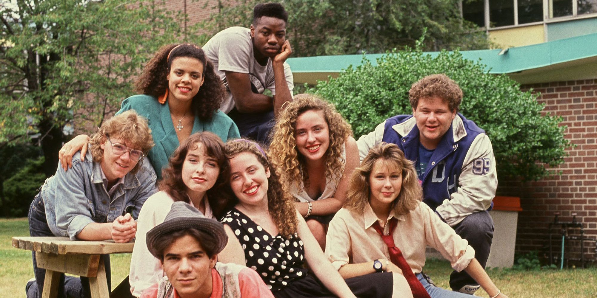 The cast of Degrassi High