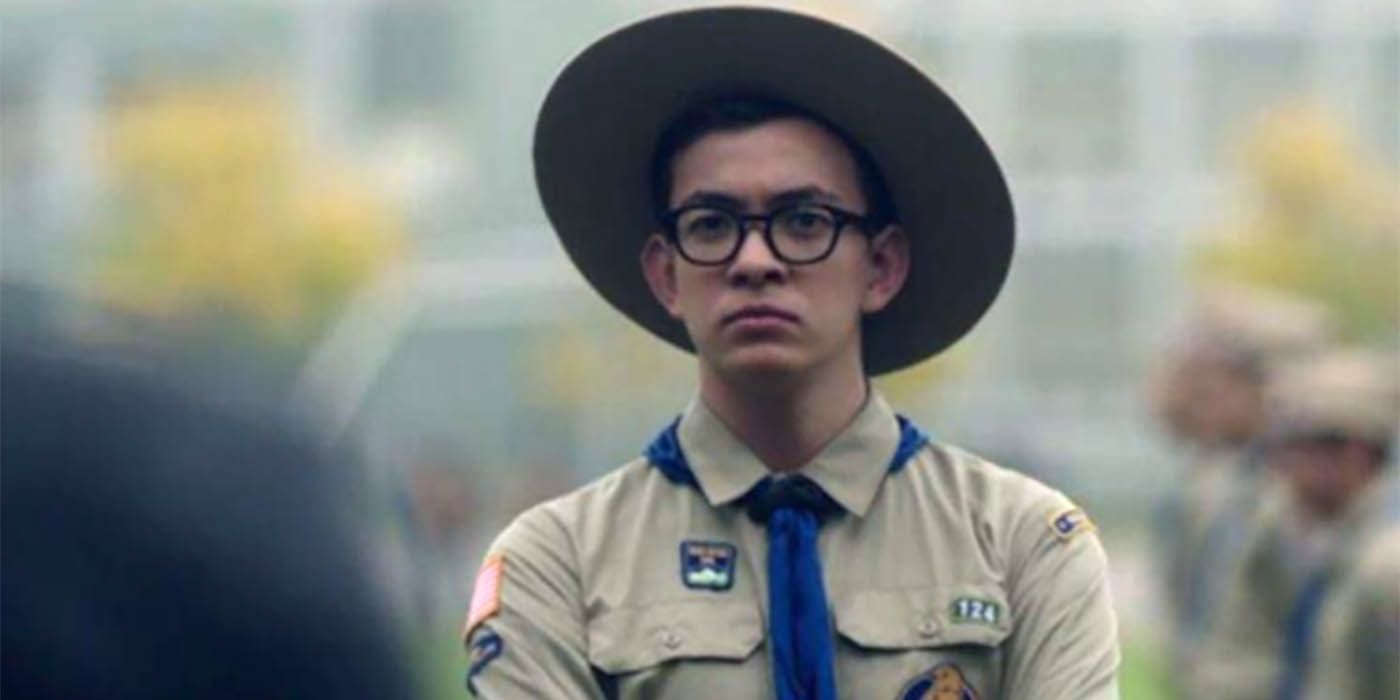 Riverdale's Dilton Doiley in boy scout gear