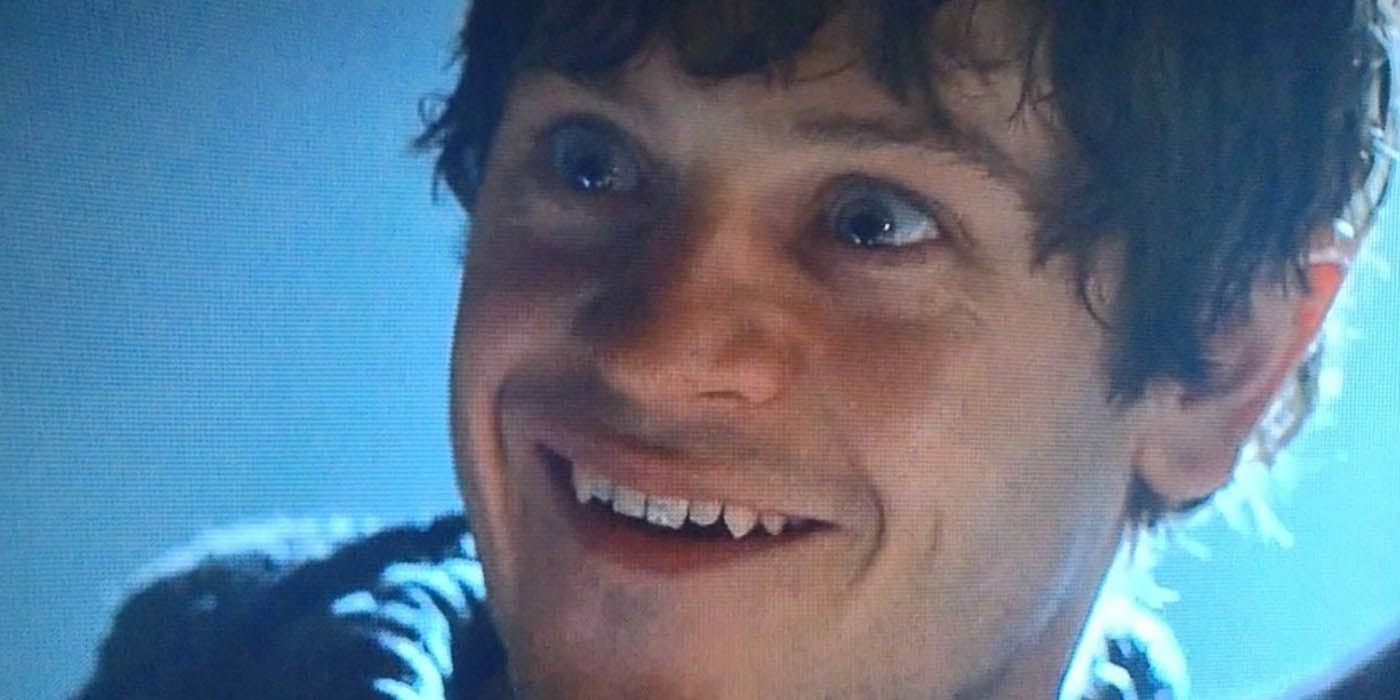 A closeup of Ramsay smiling