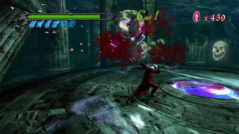 Devil May Cry Switch Dante in Combat