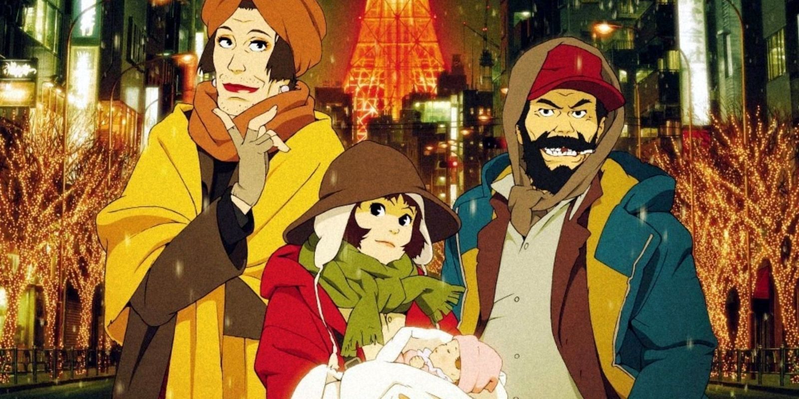 tokyo godfathers poster