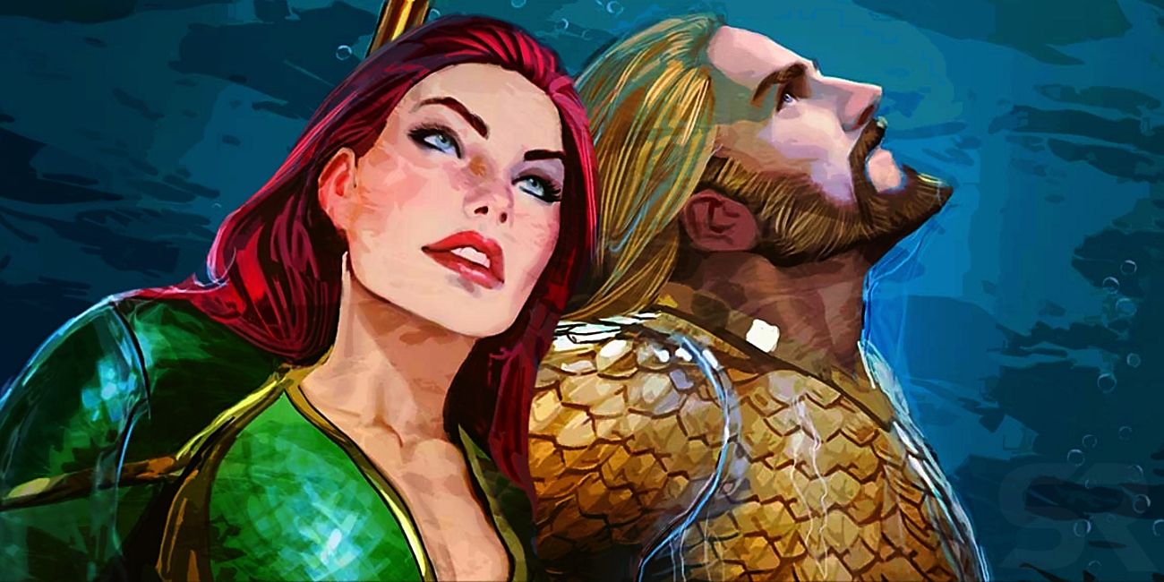 Aquaman and Mera Sejic Art