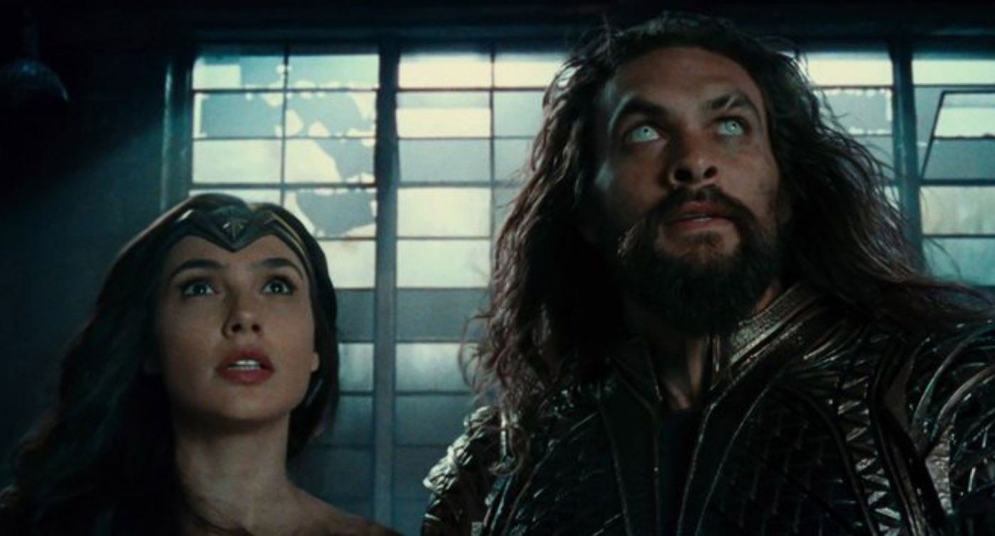 Aquaman and Wonder Woman in Justice League