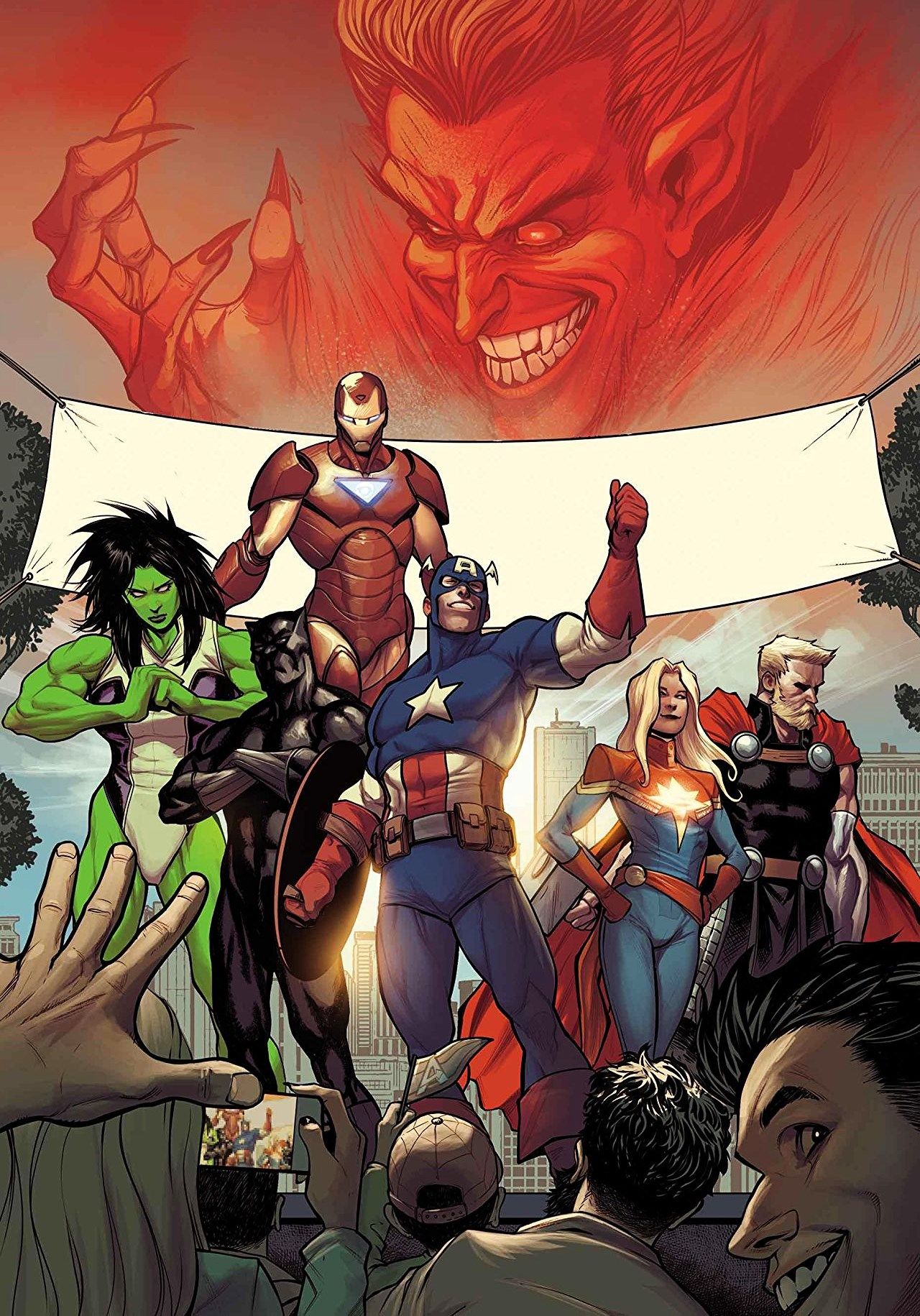 Avengers 21 Comic Cover Art