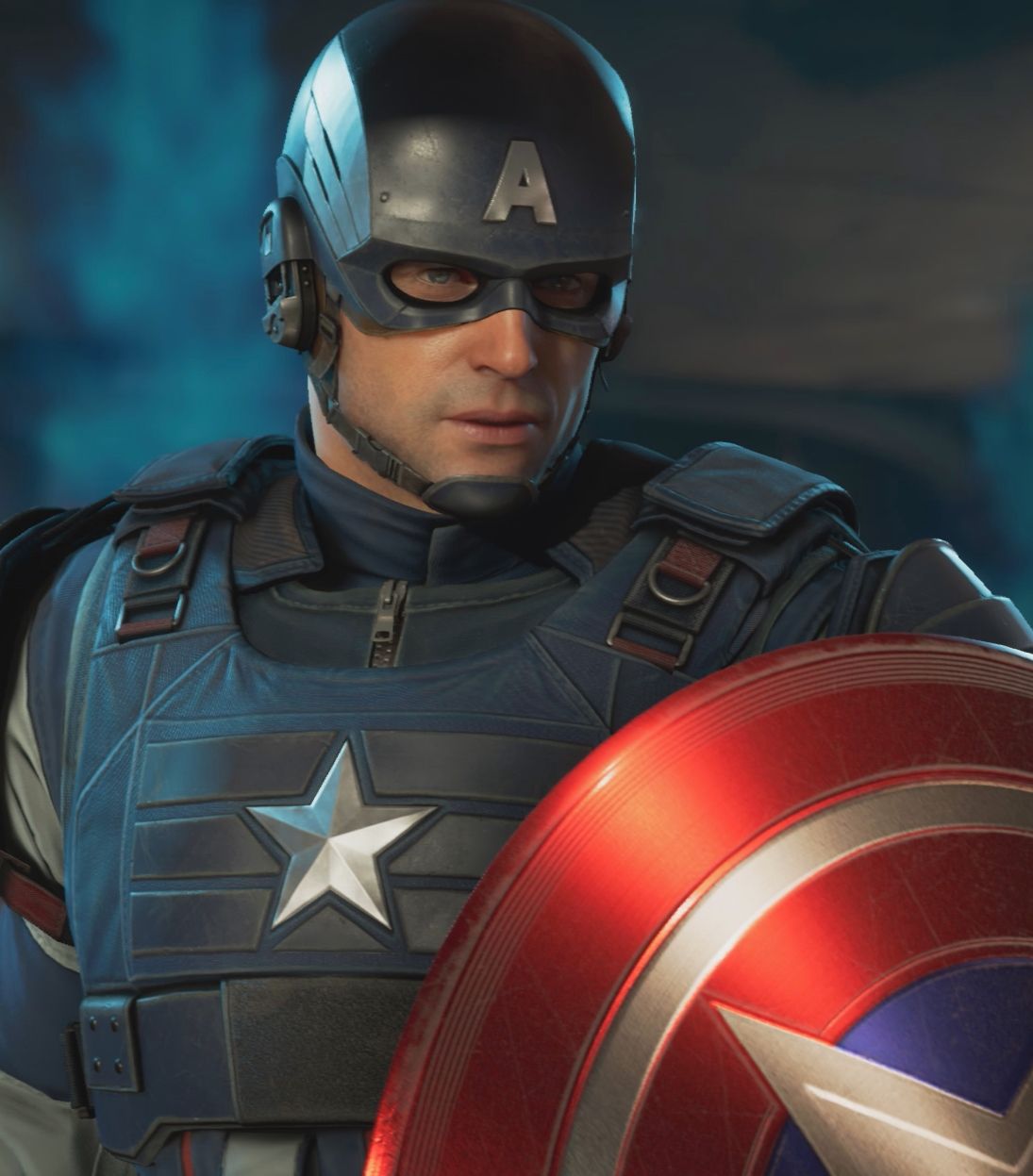 Avengers Game Captain America Vertical