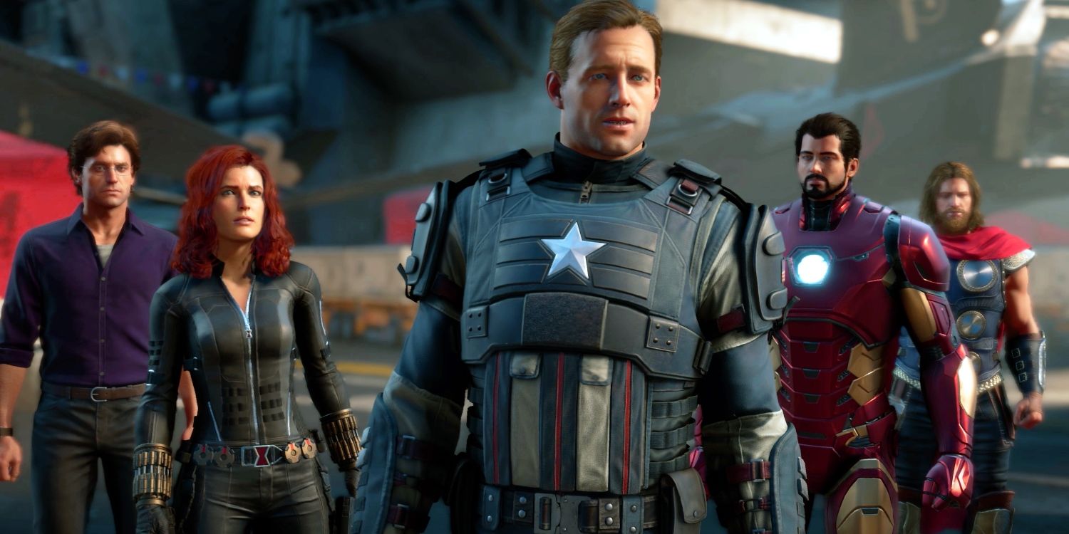 Avengers Game Character Designs