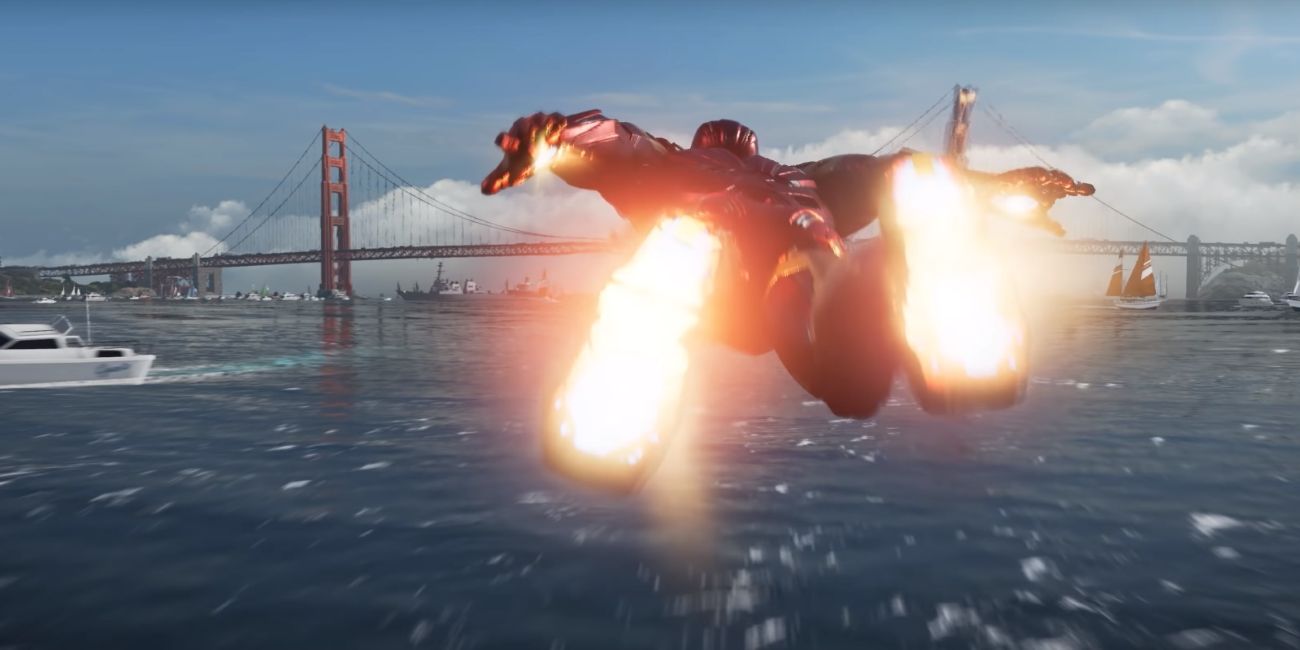 Avengers Game Iron Man Bridge