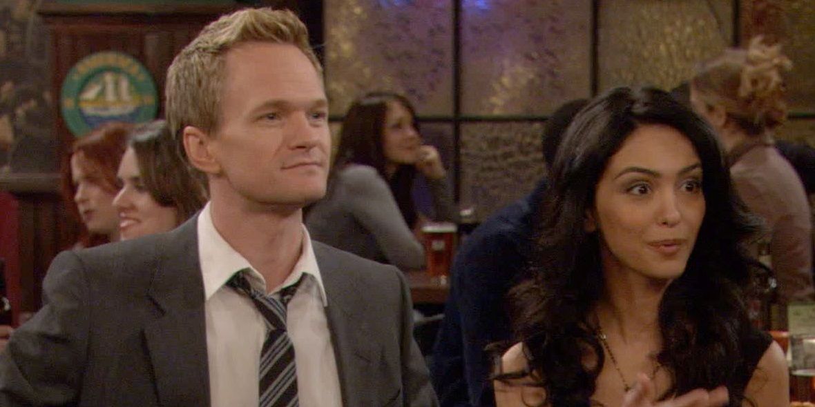 Barney and Nora in How I Met Your Mother