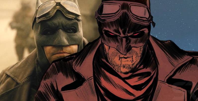 Batman Knightmare Costume in Comics