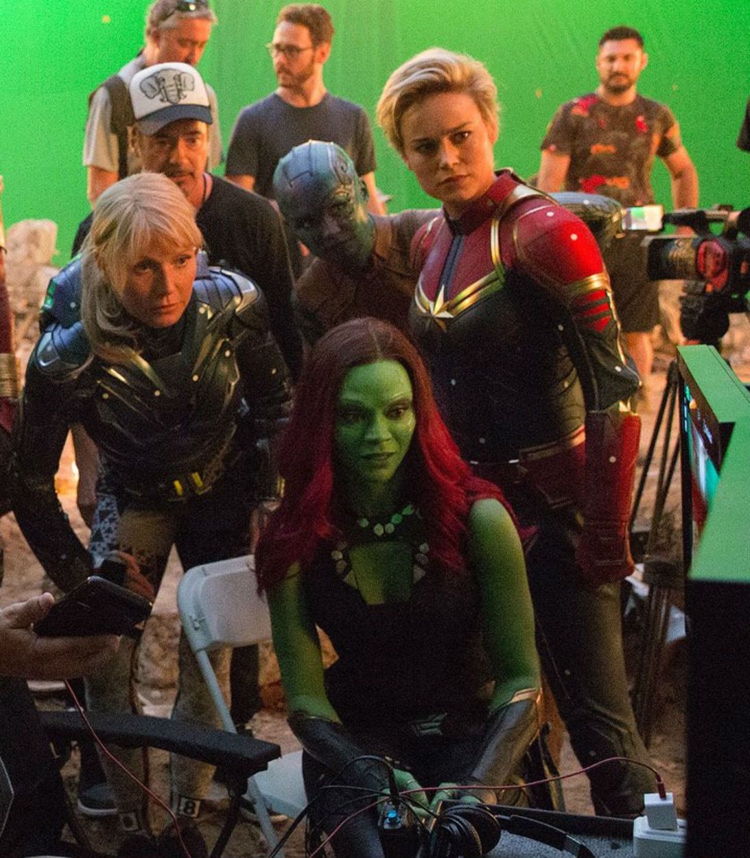 Behind the scenes on Avengers Endgame