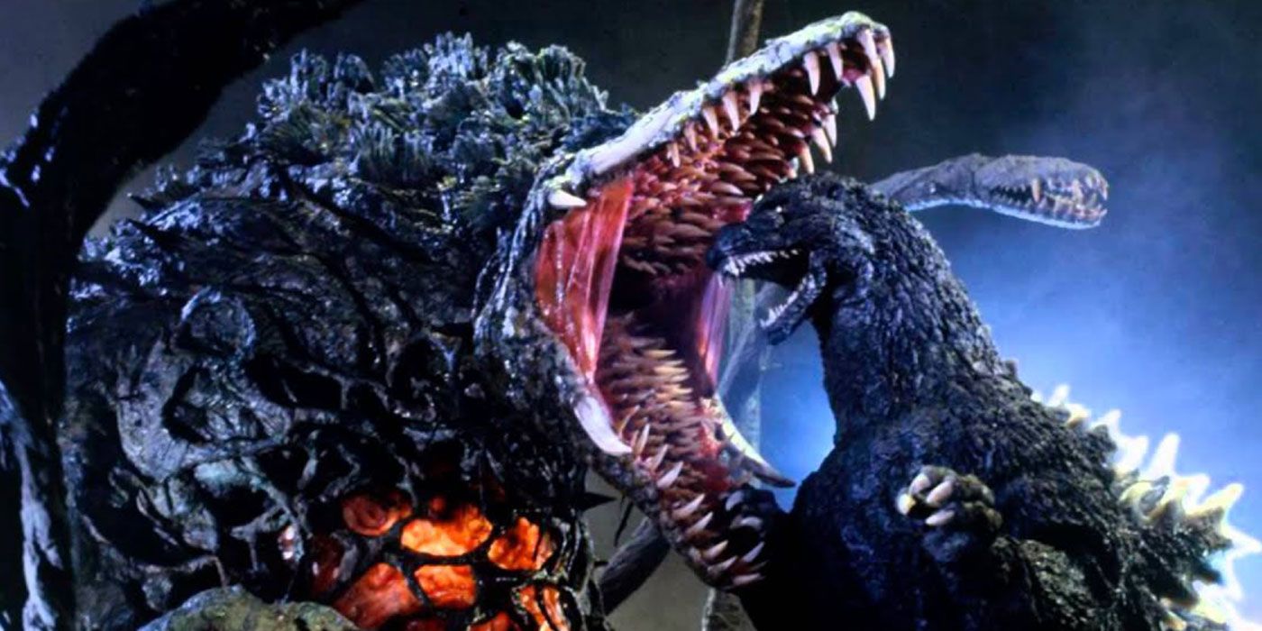 Biollante Fights Godzilla