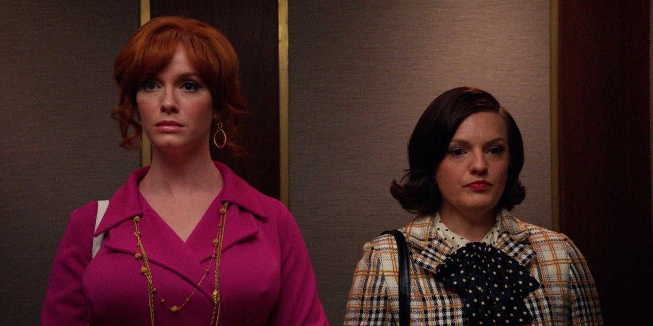 Joan and Peggy in Mad Men