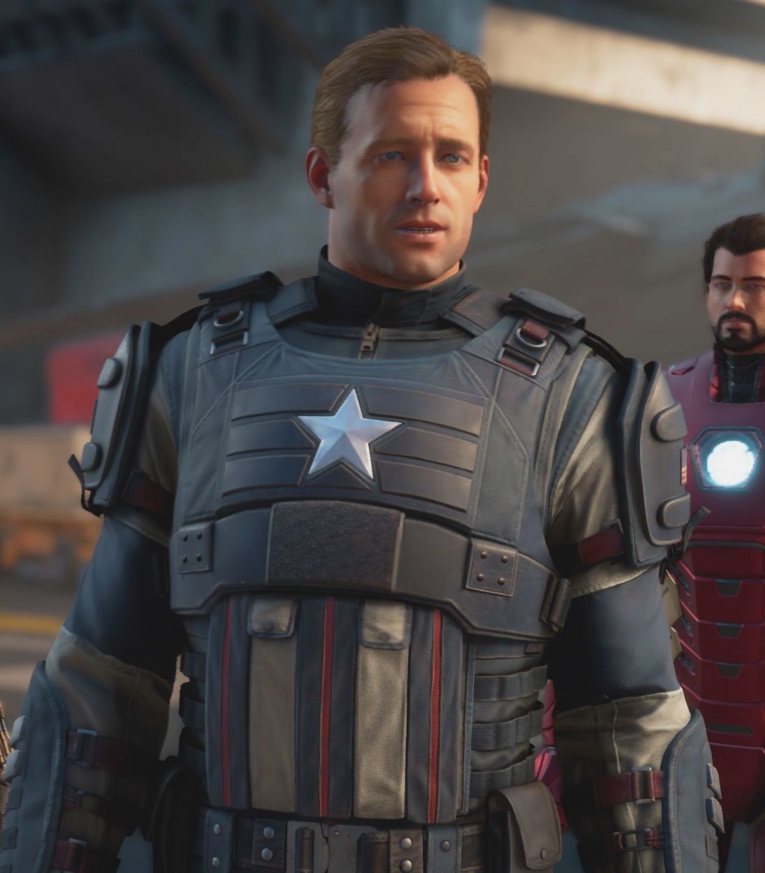 Captain America Avengers Game Vertical