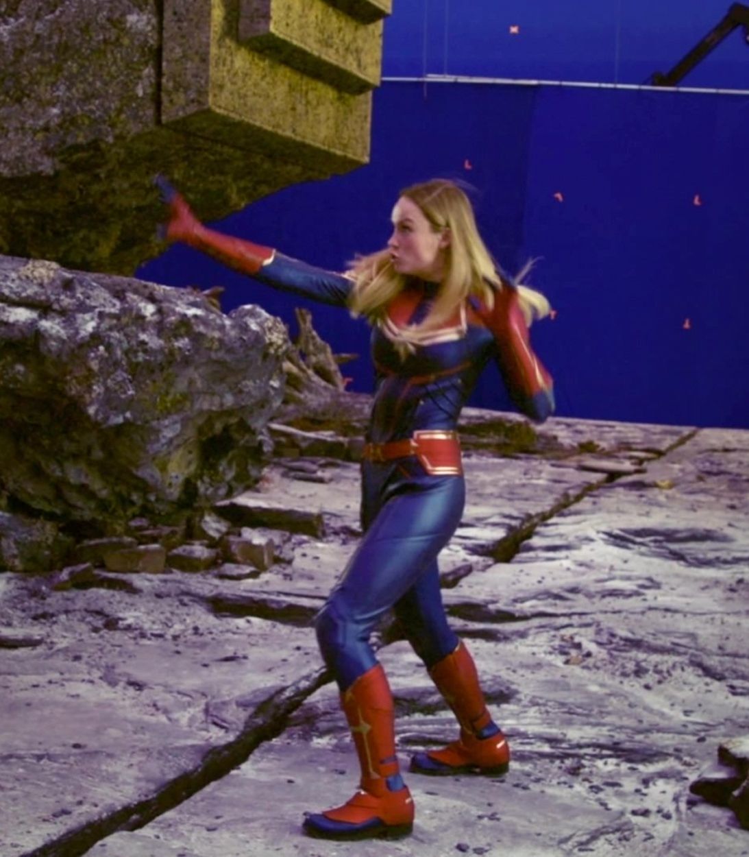 Captain Marvel on Vormir Vertical