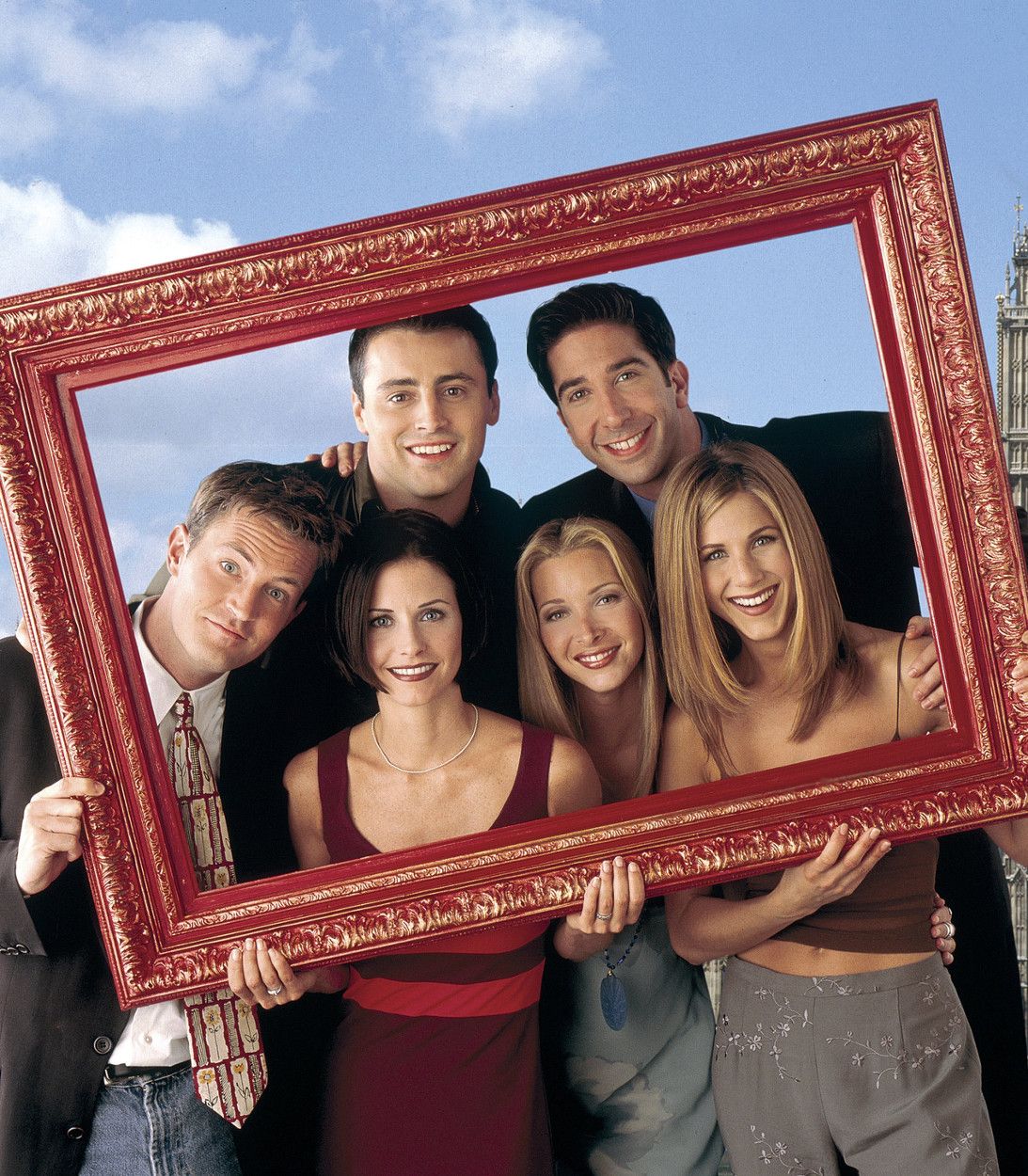 NBC's Friends Cast Photo with Picture Frame