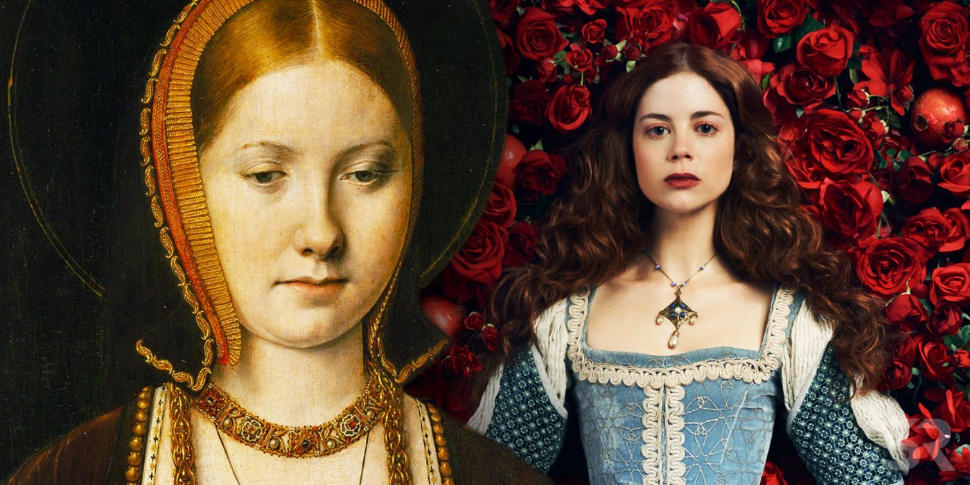 Catherine of Aragon and Charlotte Hope in The Spanish Princess