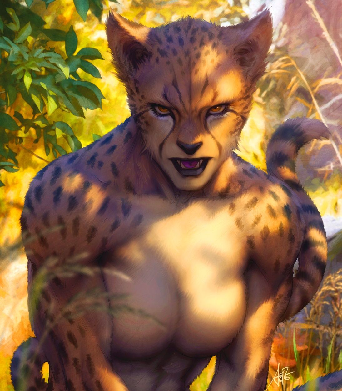 Cheetah Villain Vertical