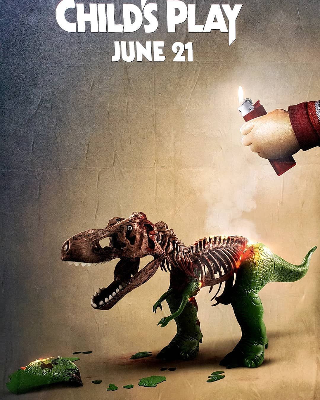 Child's Play Toy Story Rex Poster