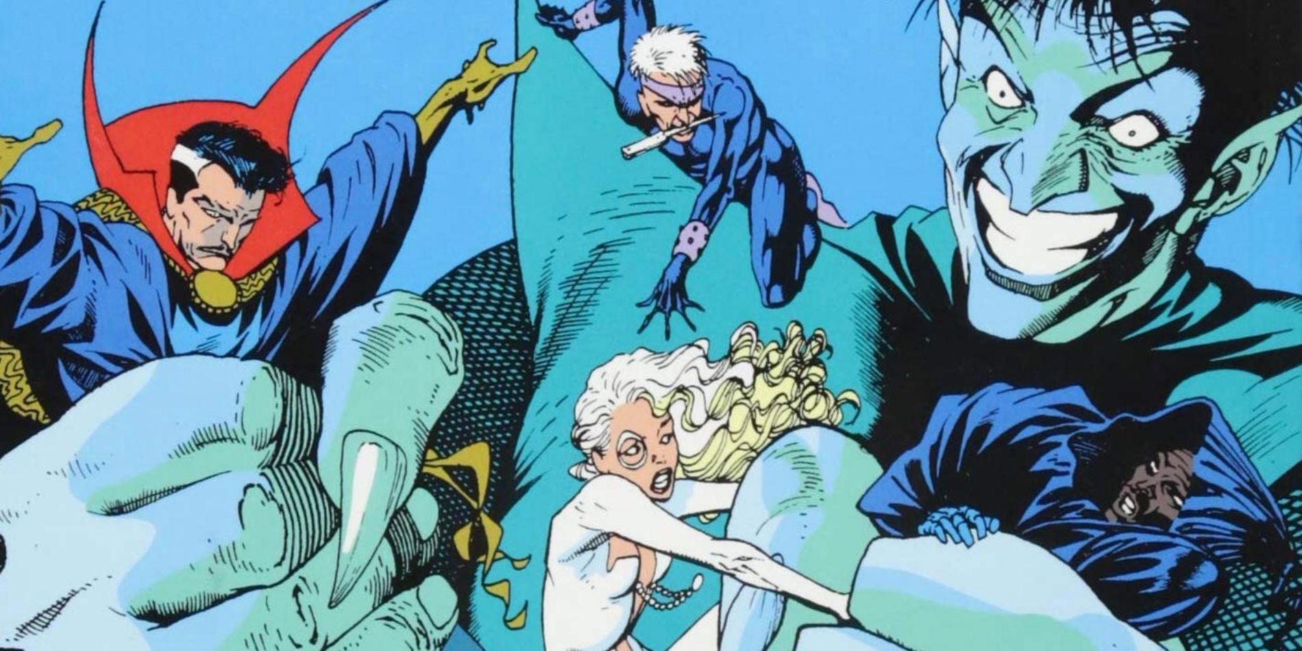 Cloak And Dagger team up with Doctor Strange against Nightmare in Marvel Comics.