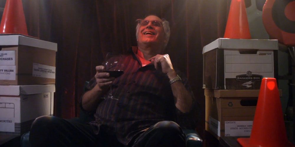 An image of Pierce laughing in Community