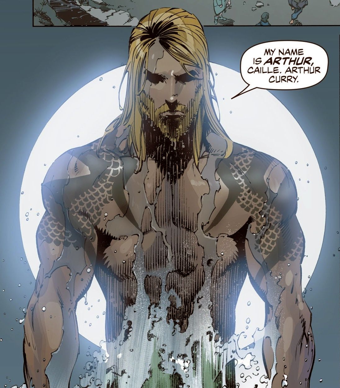 DC Aquaman Tattoos Vertical