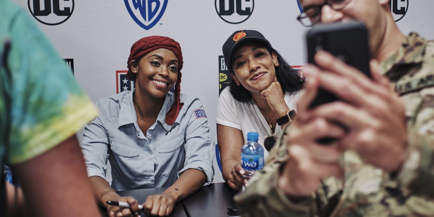 DC USO Candice Patton Nafessa Williams