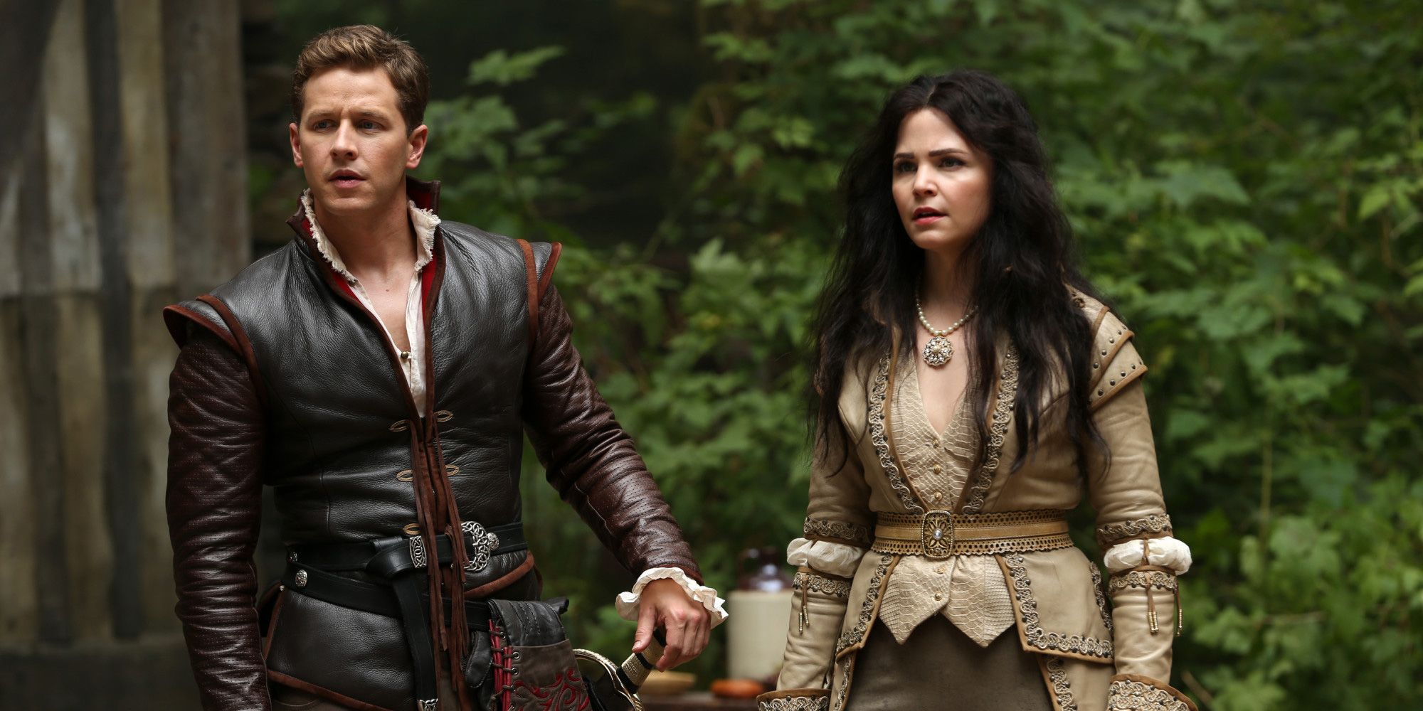 David Nolan and Mary Margaret in Once Upon A Time