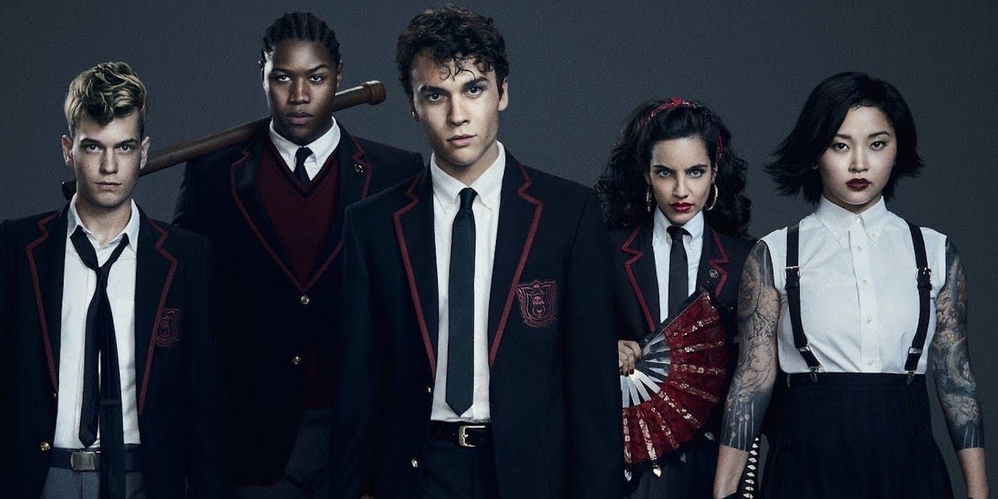 Deadly Class syfy cast photo in costume