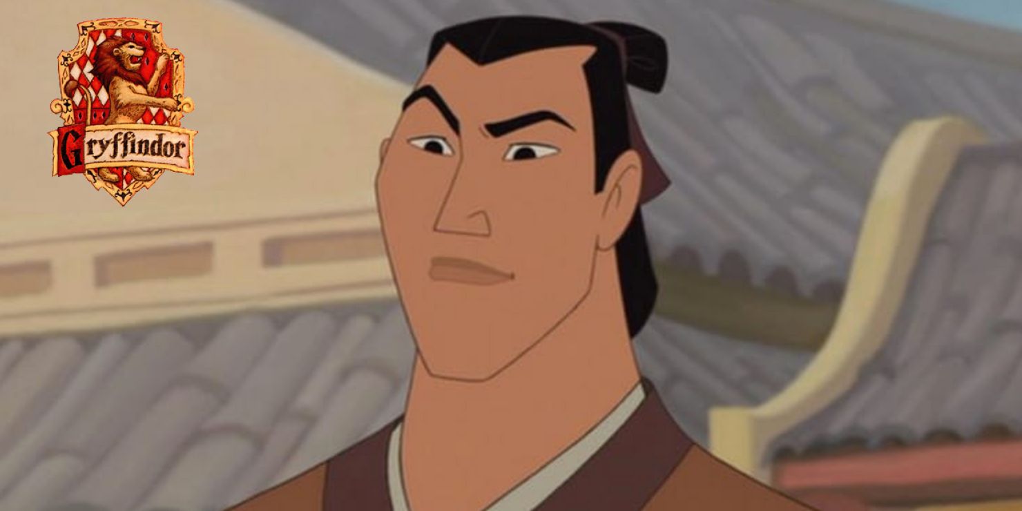 Disney Hero Li Shang Gryffindor