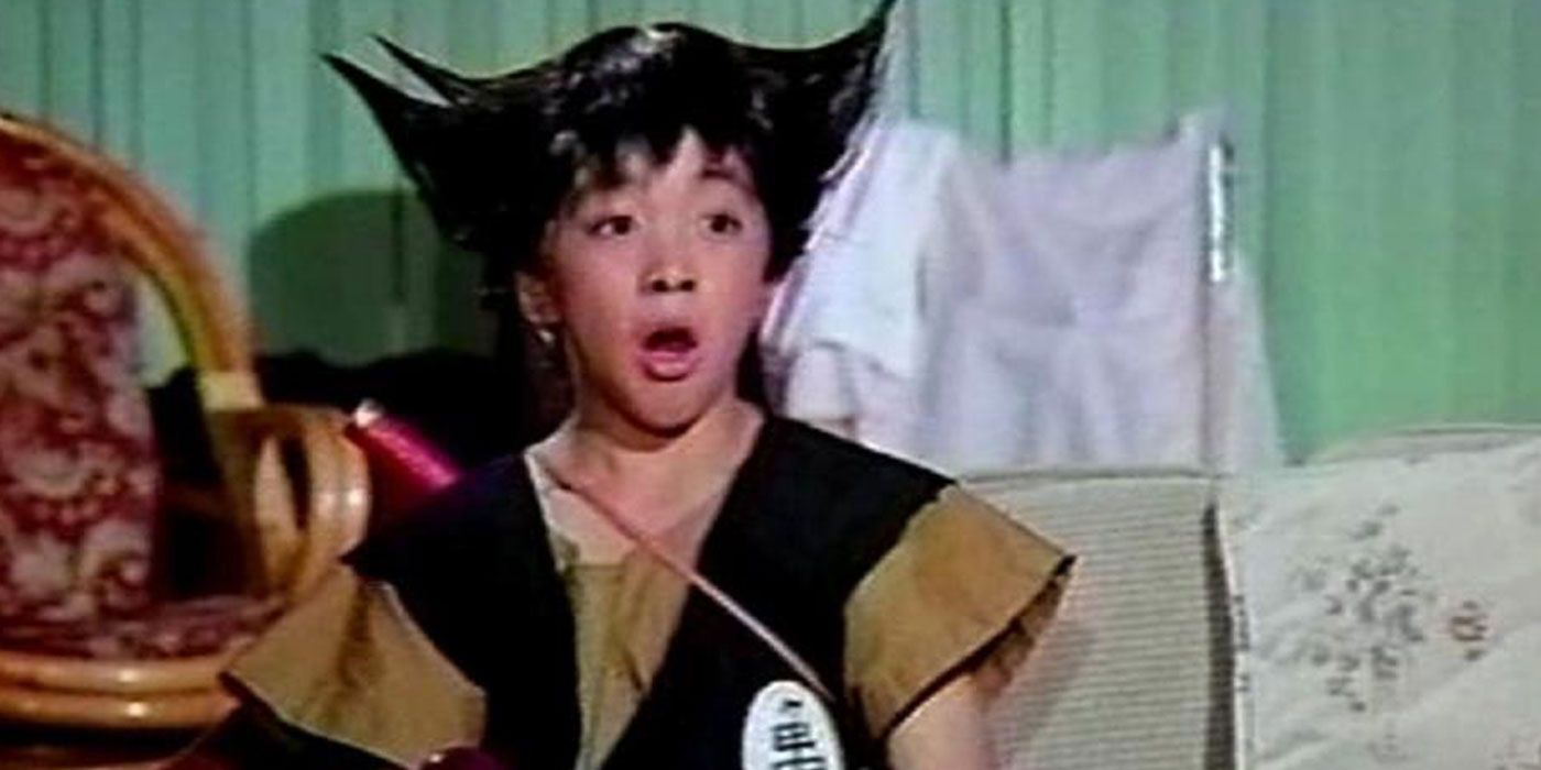 A child actor in Dragon Ball: Fight For Victory, Son Goku! (1990)