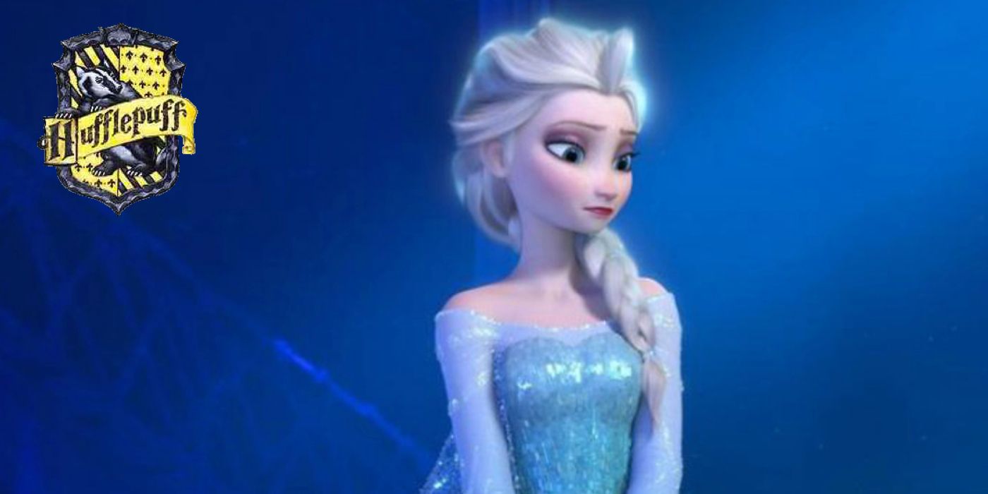 Elsa Disney Princess Hufflepuff