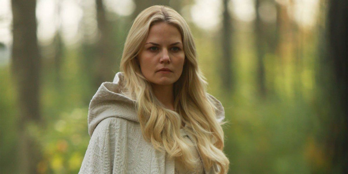 Emma Swan looking angry and determined in Once Upon A Time.