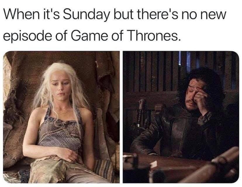 End of Game of Thrones Meme