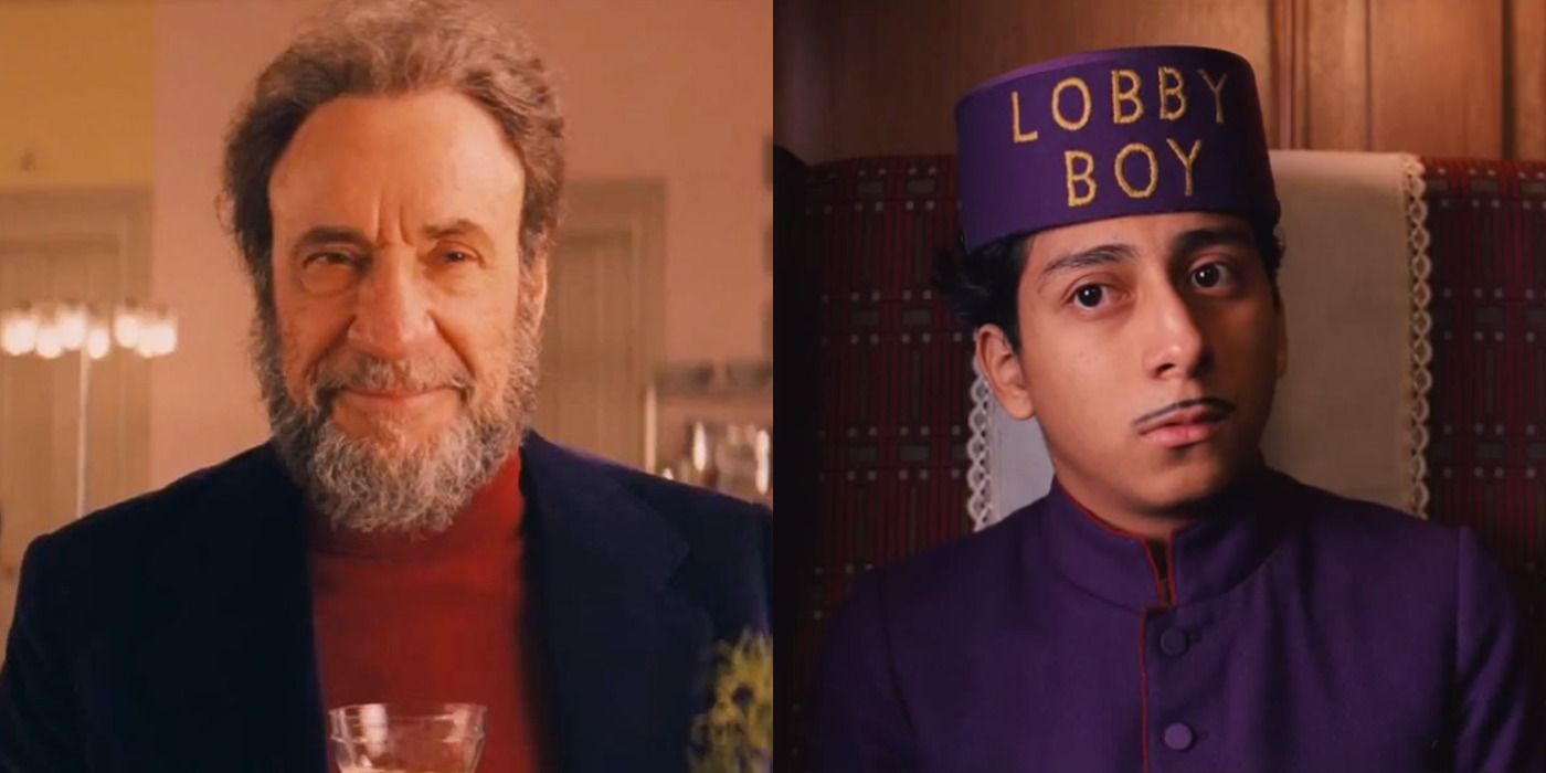 F Murray Abraham and Tony Revolori as Zero Moustafa in The Grand Budapest Hotel