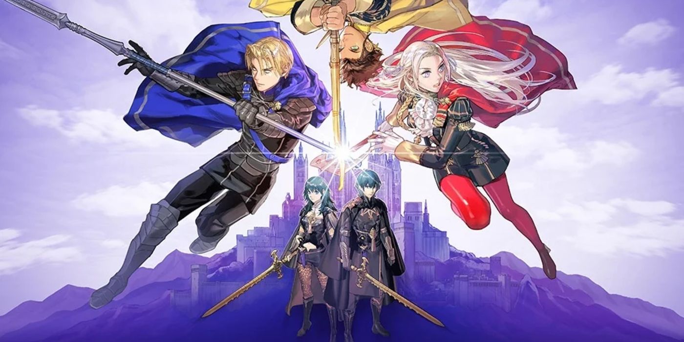 Fire Emblem Three Houses cover art for game.