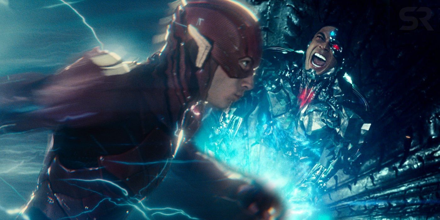 Flash Saves Cyborg Justice League Ending SR