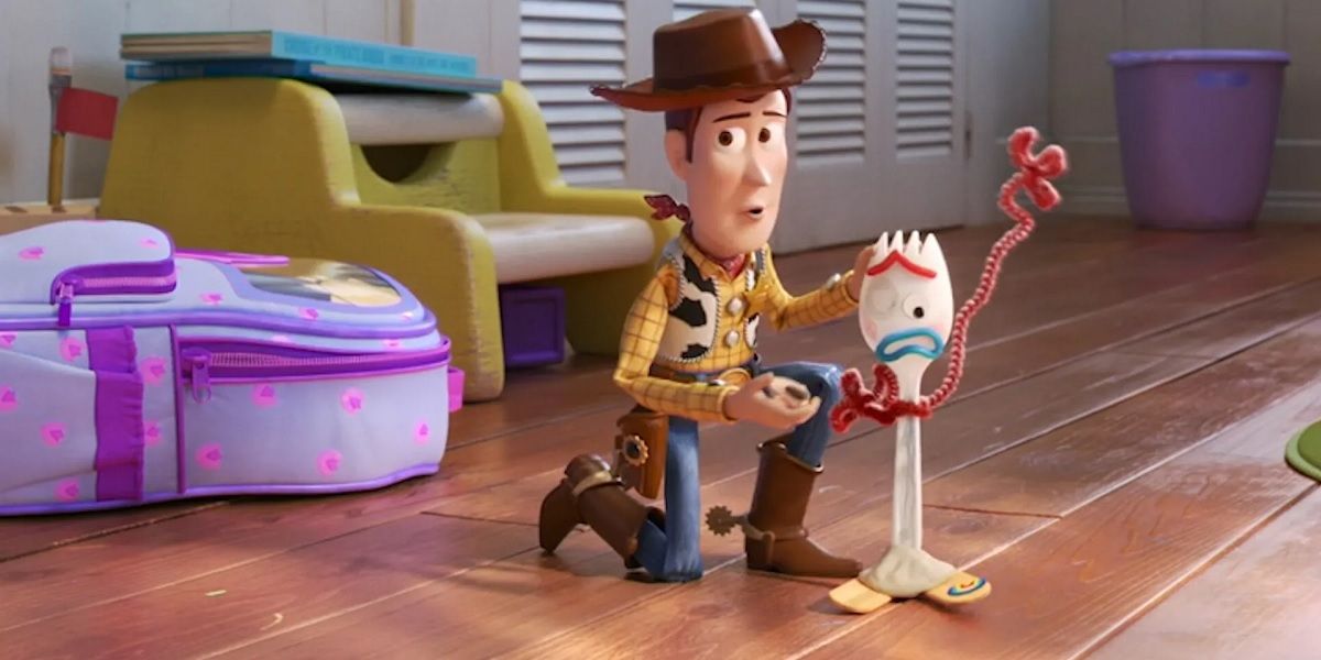 Forky and Woody Pride in Toy Story 4