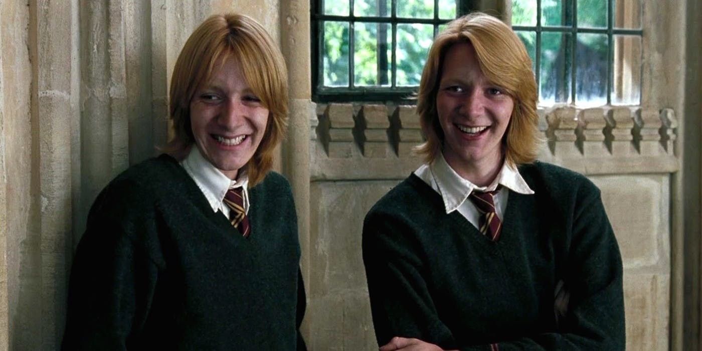 Fred and George Weasley Goblet of Fire