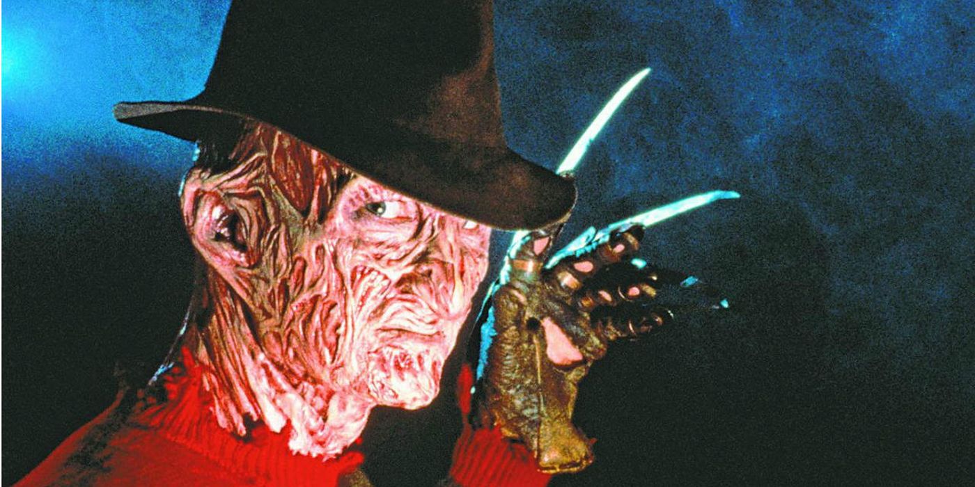 Freddy Krueger from a Nightmare on Elm Street with his famous hat and glove