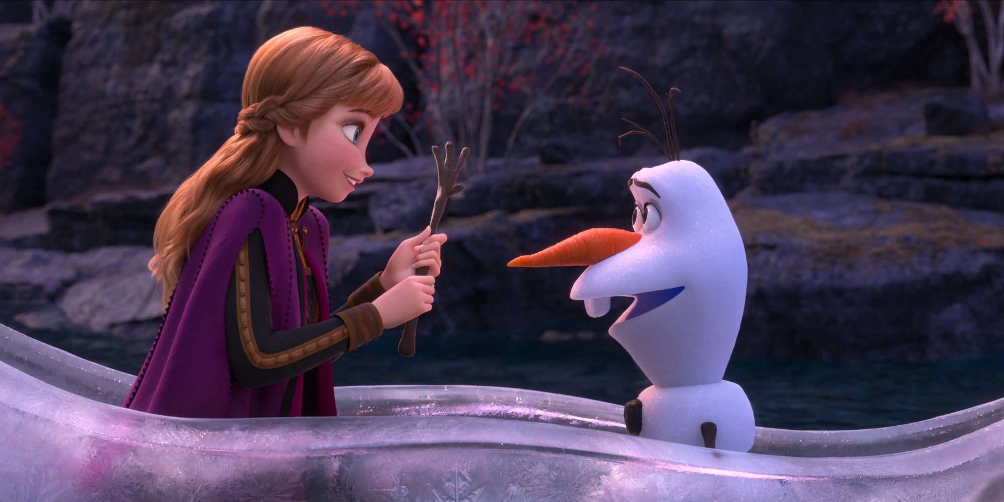 Frozen 2 Anna and Olaf