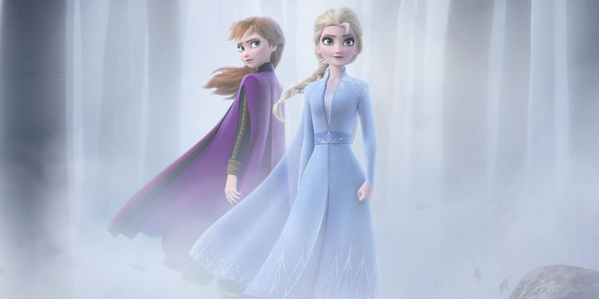 Frozen 2 Poster Anna Elsa Cropped