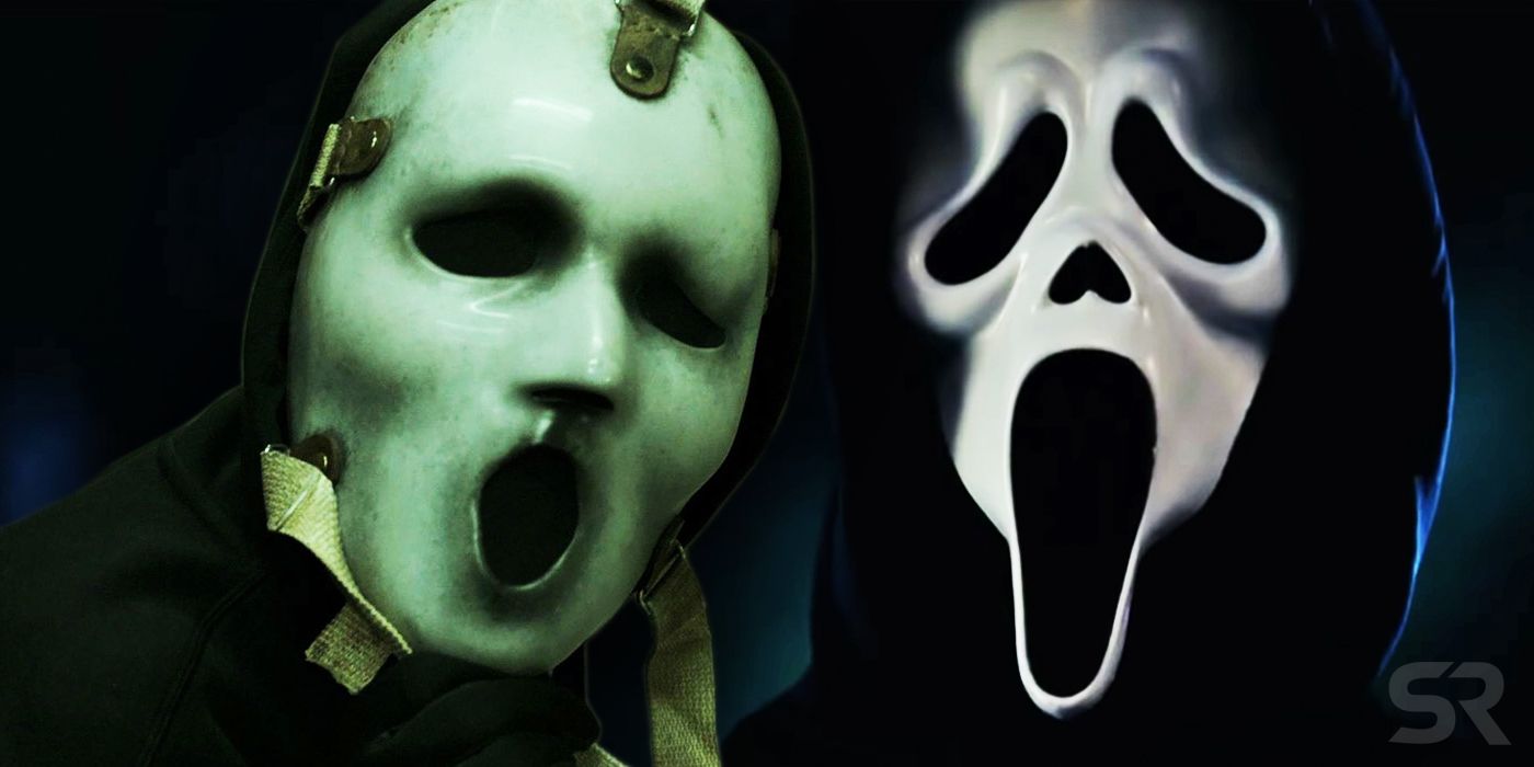 Máscaras Ghostface no programa de TV Scream