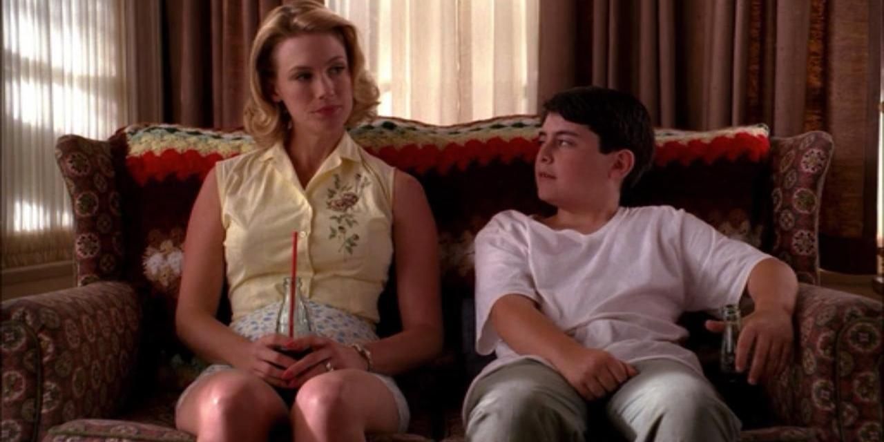 Glen and Betty in Mad Men