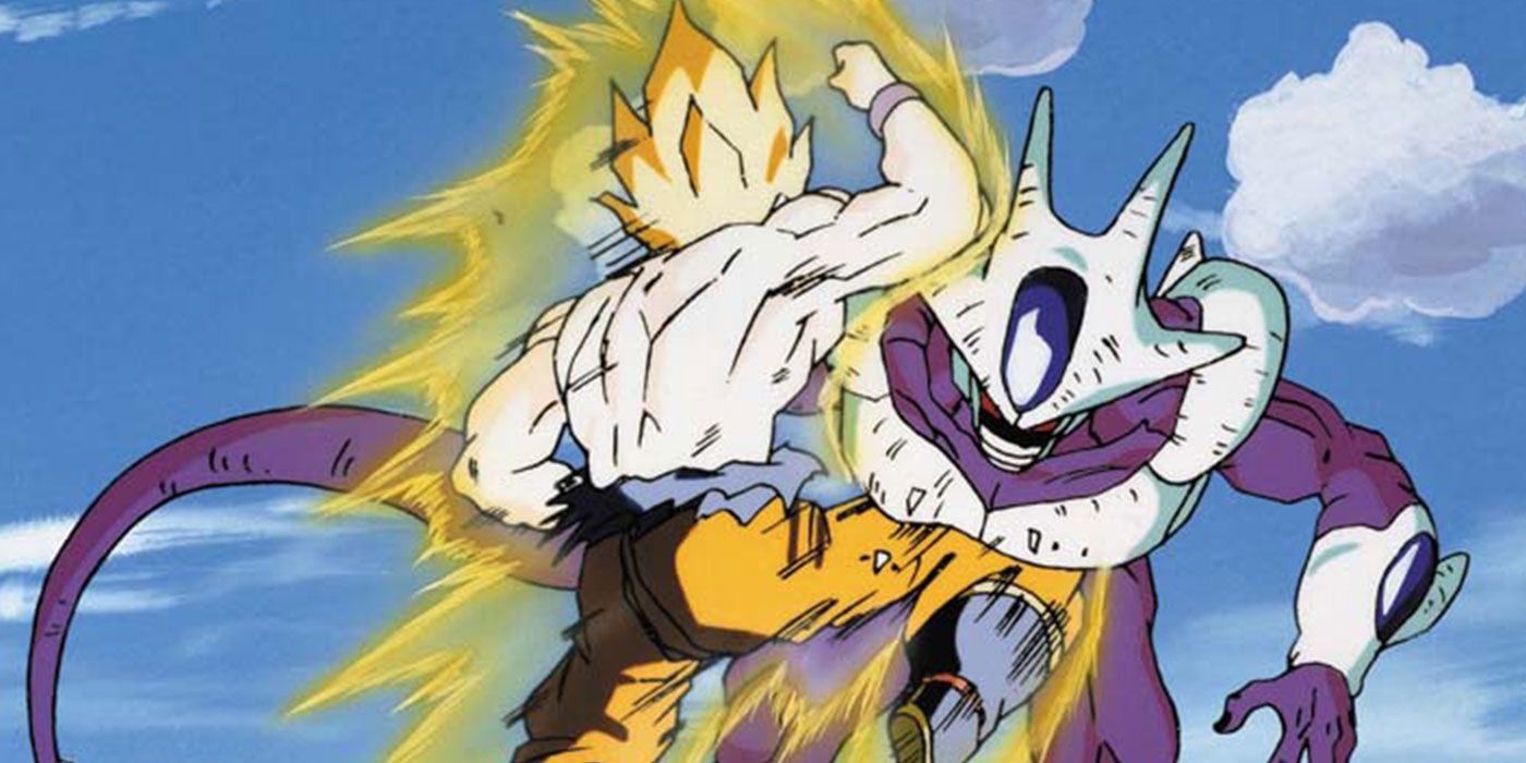 Goku fighting Dragon Ball Z: Cooler's Revenge (1991)