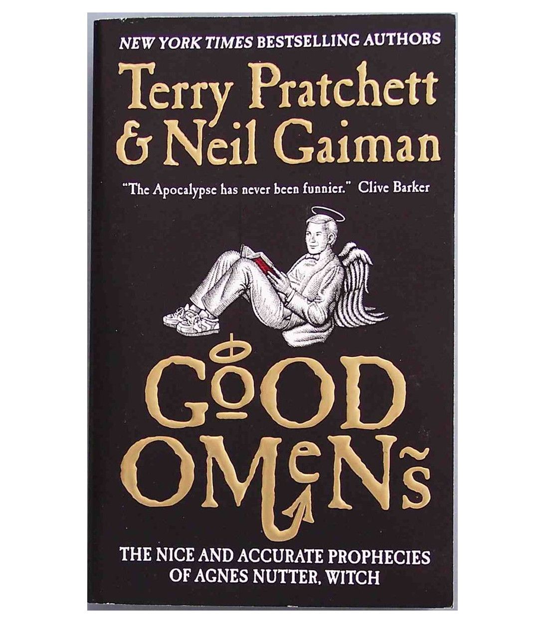 Good Omens book vertical