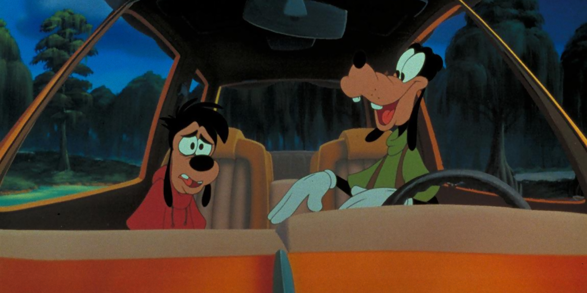 Max and Goofy in A Goofy Movie
