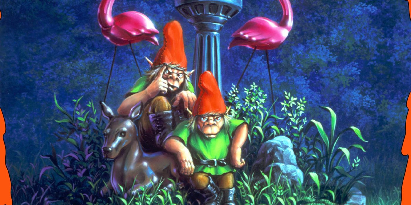 Goosebumps Revenge of the Lawn Gnomes book cover cropped