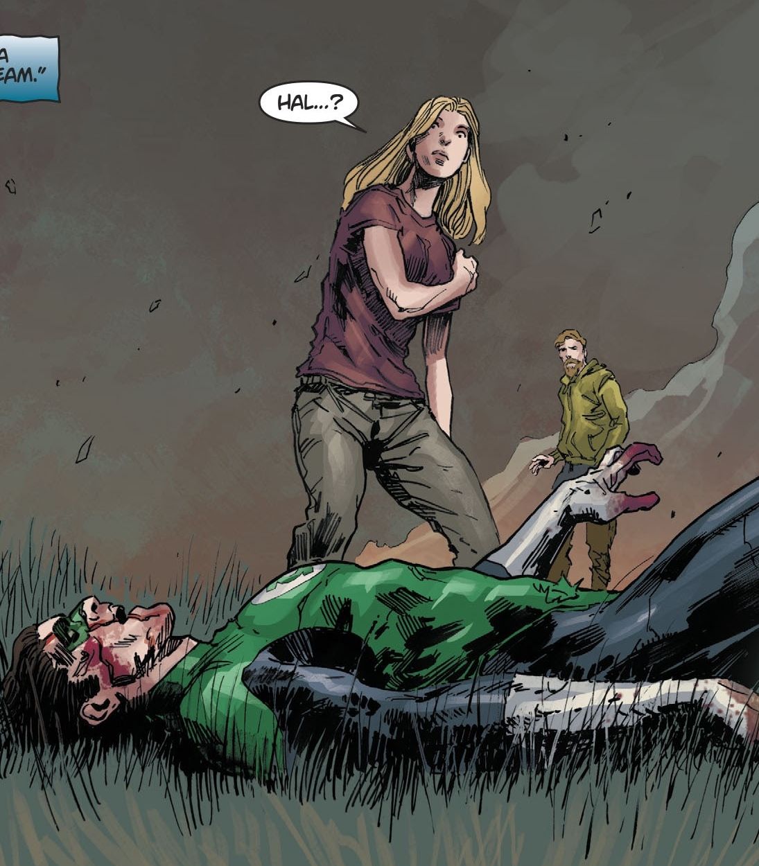 Green Lantern Dead Vertical