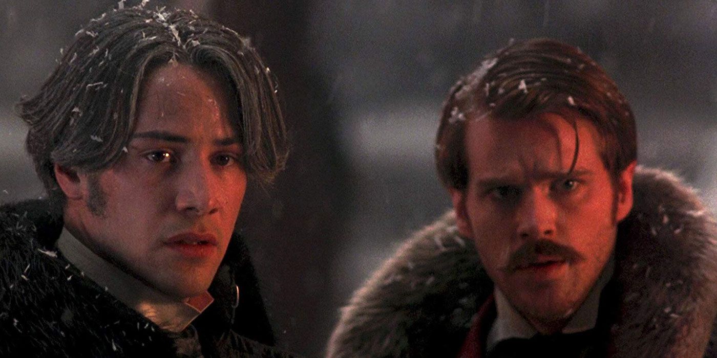 Harker and Holmwood in Dracula