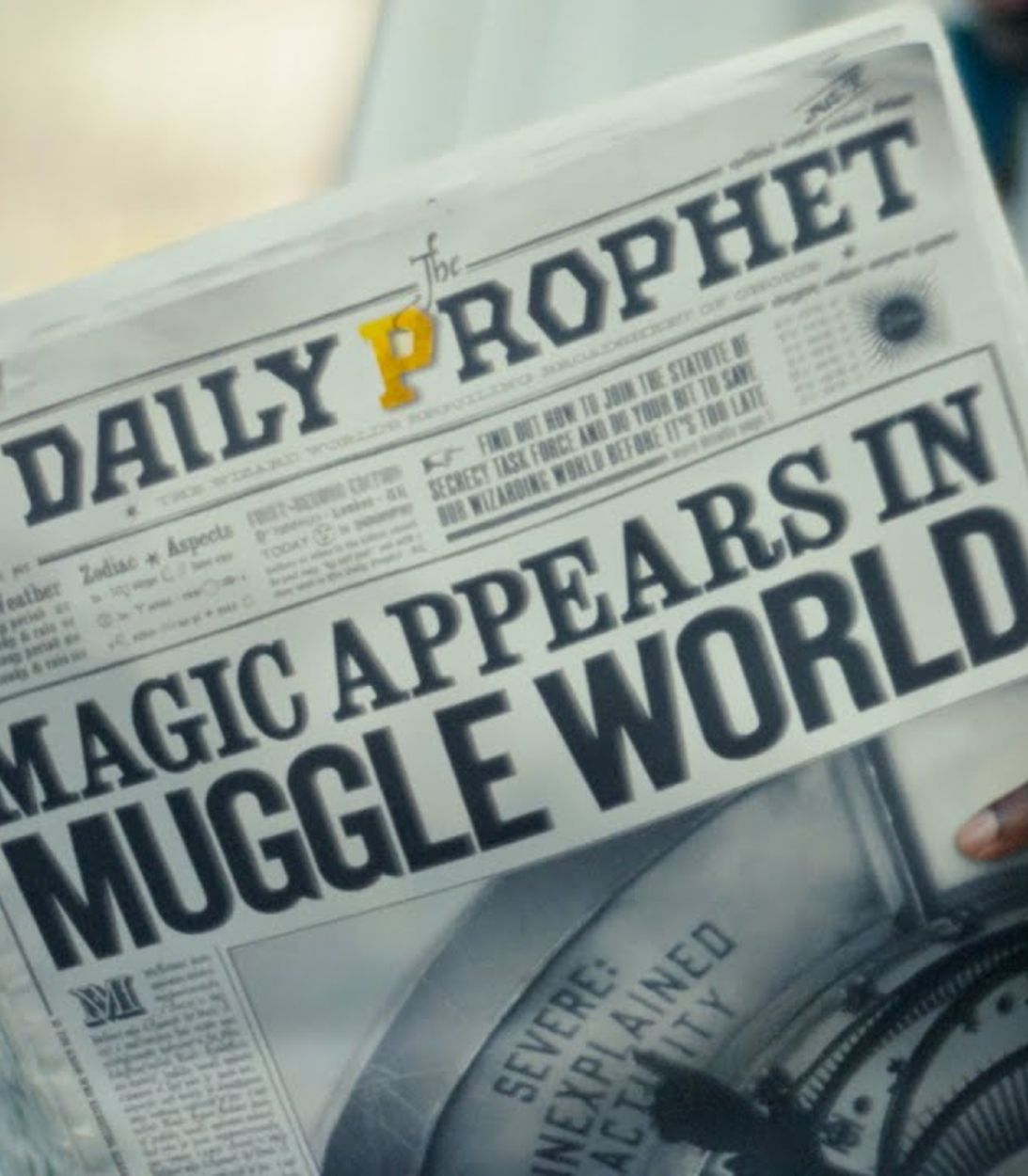 Harry Potter Wizards Unite Daily Prophet Vertical